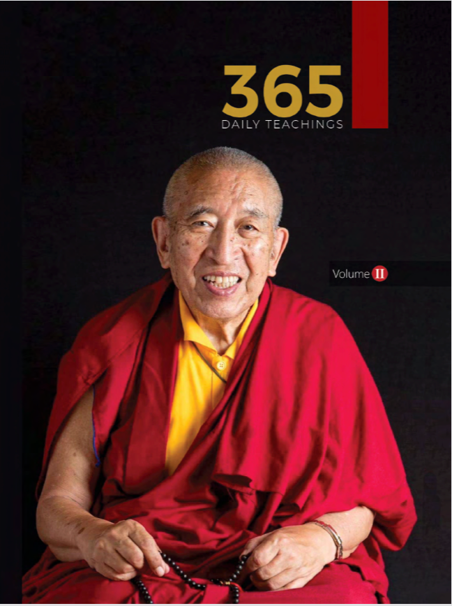 365 Daily Teachings of Thrangu Rinpoche Volume 2 (PDF)