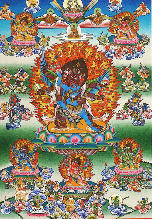 Z PICTURE Bardo The complete set of wrathful deities