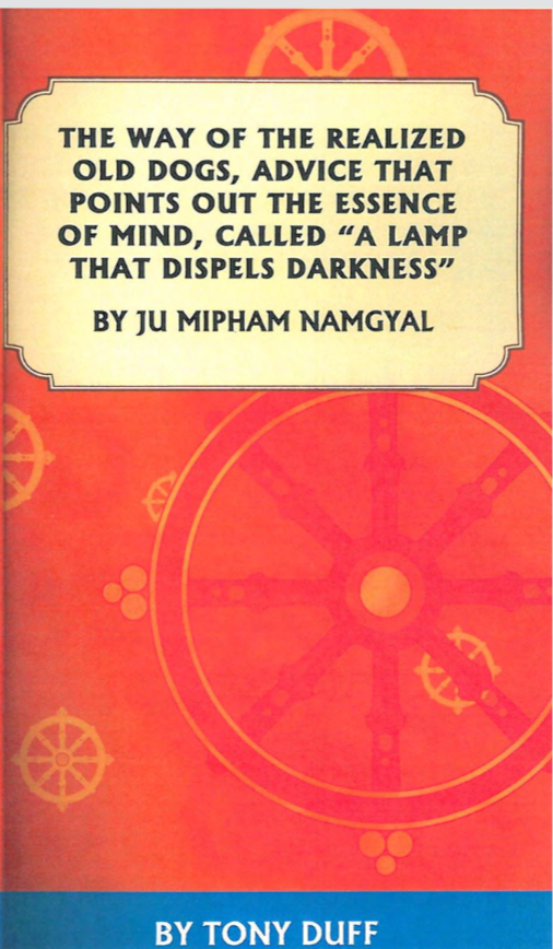Mipham Lamp That Dispels Darkness translator Duff (PDF)
