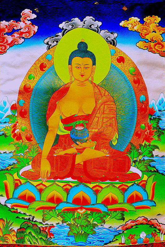 Buddha on the Lake (Free Picture Download)