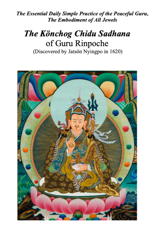 Konchog Chidu (Guru Rinpoche) Practice (Buddhist Practices)