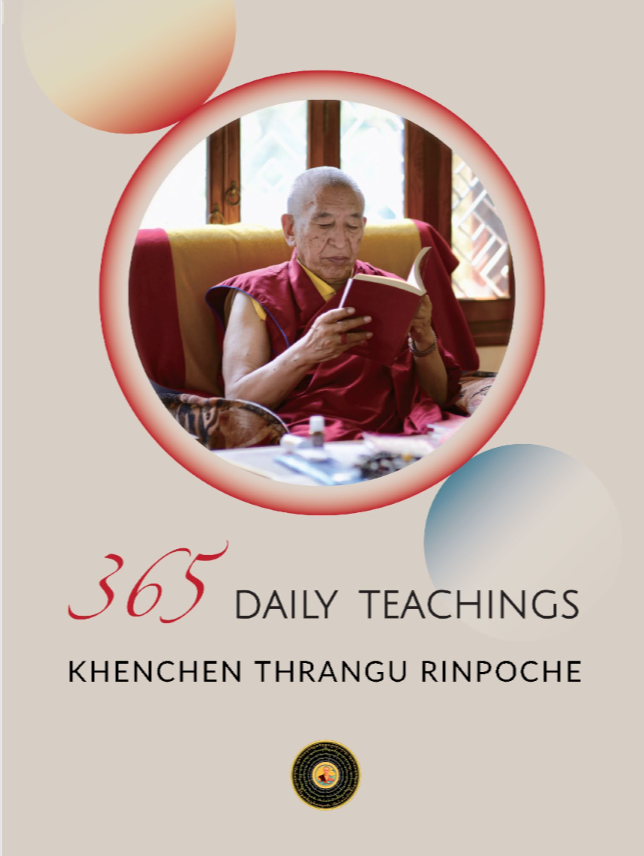 365 Daily Teachings by Thrangu Rinpoche Vol 1 (Book)