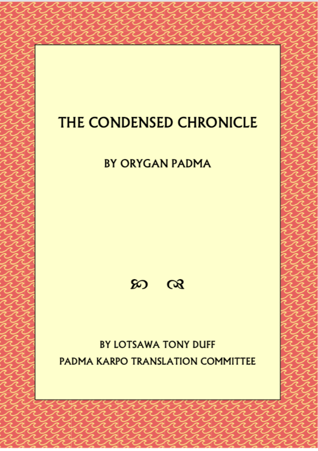 Duff Biography of Padmasambhava (PDF)