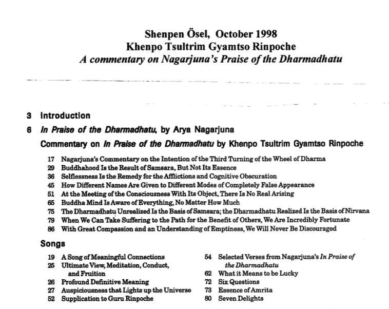 Khenpo Tsultrim Nagarjuna's 60 Stanzas (PDF)