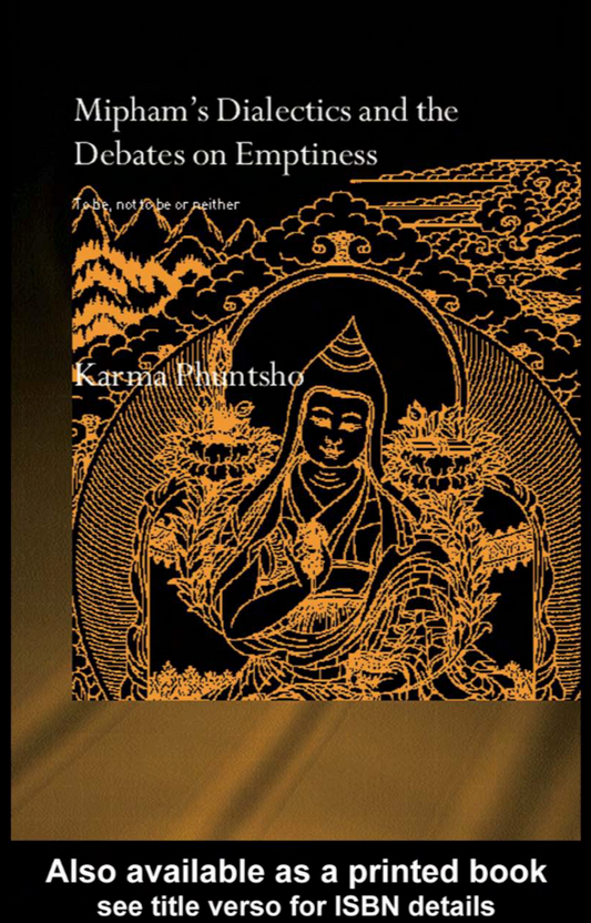 Mipham Dialectics and the Debates on Emptiness (PDF)